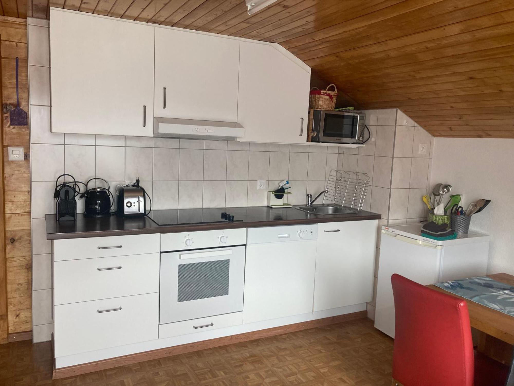 Haus Dorfblick Apartamento Grächen Exterior foto