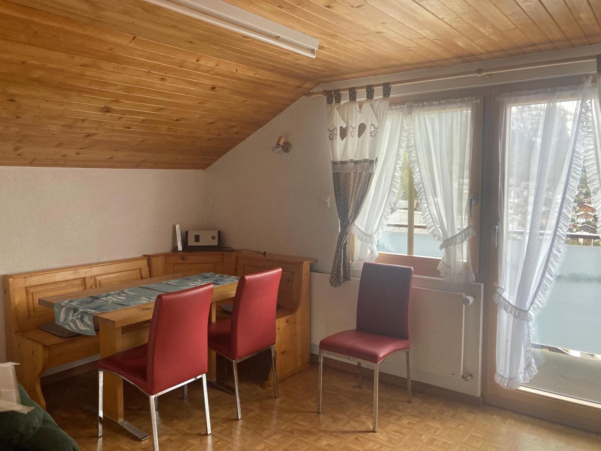 Haus Dorfblick Apartamento Grächen Exterior foto