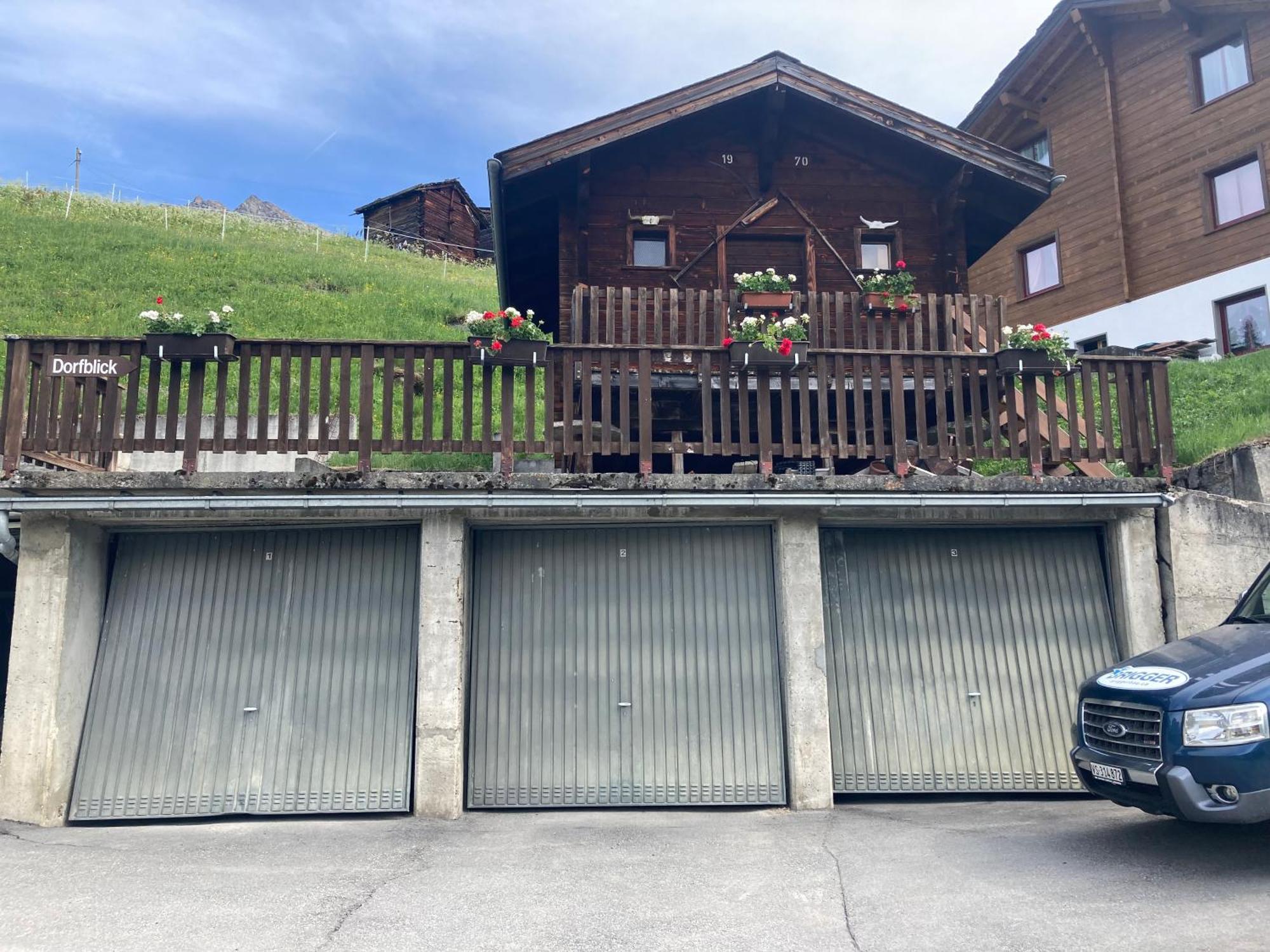 Haus Dorfblick Apartamento Grächen Exterior foto
